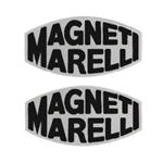 Adesivi pretagliati 120x100mm sponsor tecnici Magneti Marelli