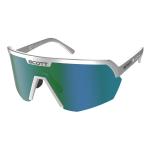 Occhiali Scott Sunglasses Sport Shield Supersonic Edition Silverlente Chrome Green