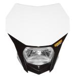Portafaro Bagus con lampada alogena 12V 35/35W - Nero Bianco