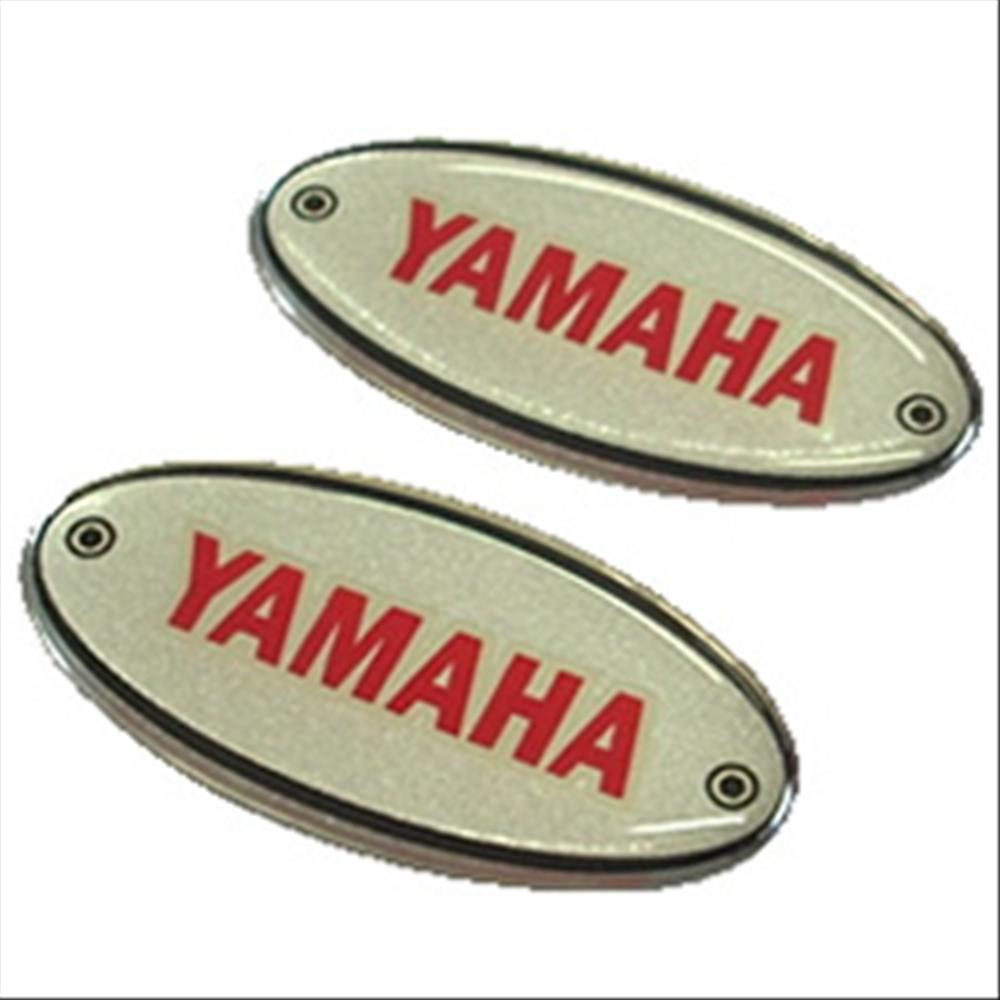 Stemmi 3D ovali Yamaha, 2pz.