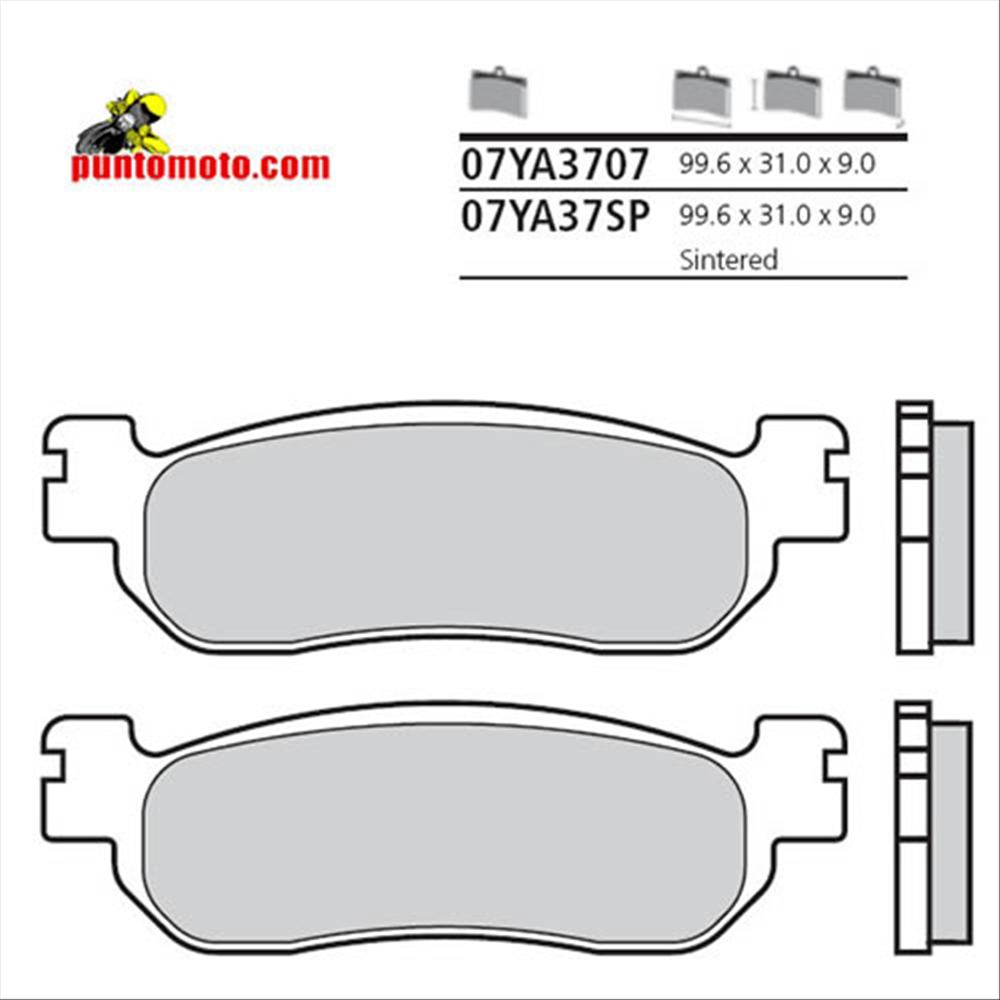 Coppia pastiglie freni, 07YA37 07 / 07043 Brembo