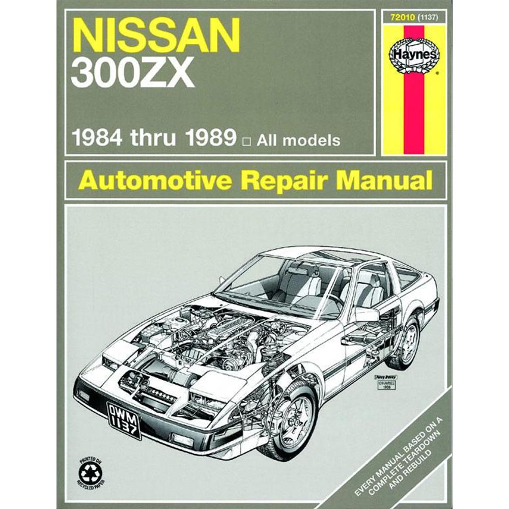 Manuale Auto, Nissan 300ZX Turbo and non-Turbo models (84-89) (USA)