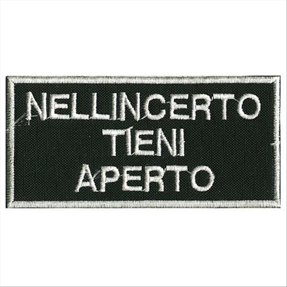 Cucisivo Nellincerto tieni aperto 115x51mm