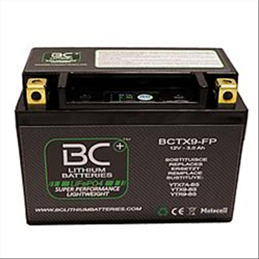 Batteria Moto Ioni di Litio BCTX9-FP 12V-8Ah, 150x87x105mm
