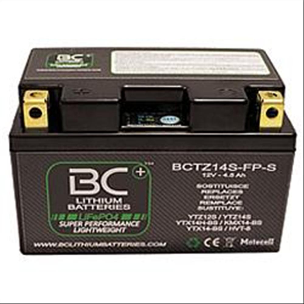 Batteria Moto Ioni di Litio BCTZ14S-FP-S 12V-11Ah, 150x87x93mm