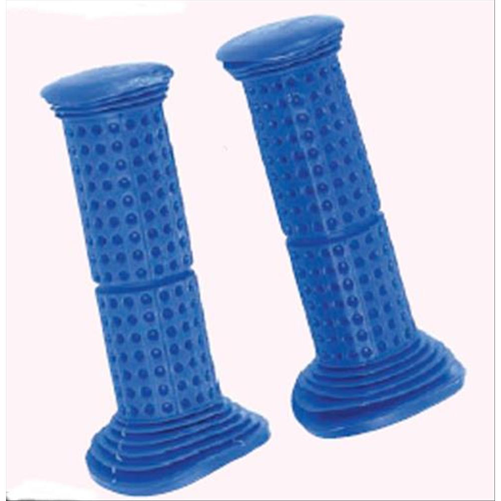 Manopole moto Ø22 chiuse 6020 Blu