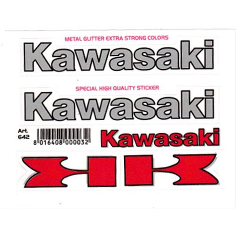 Adesivo 100x120mm, Kawasaki