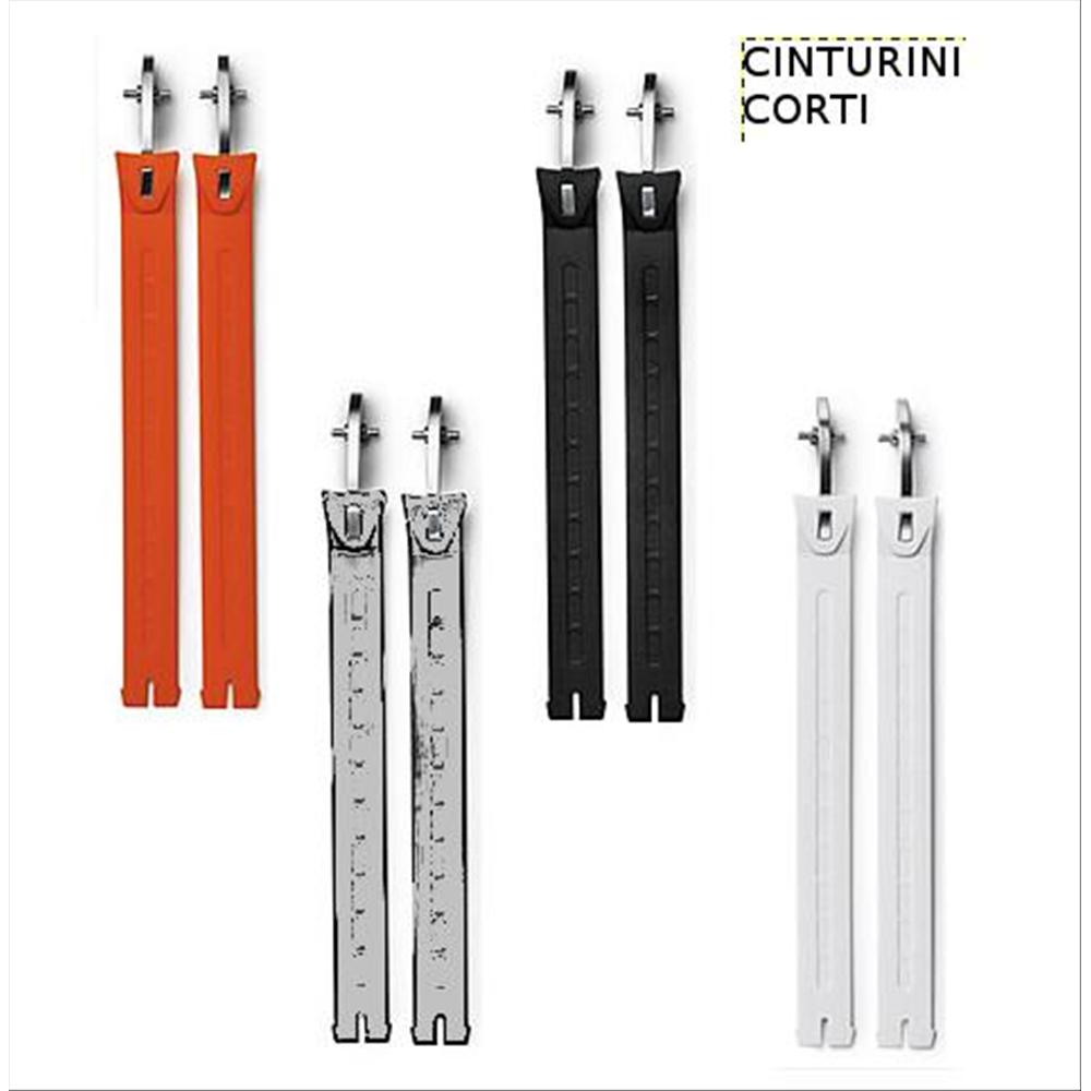 Cinturini corti per Stivali Sidi® Crossfire/2/3, Agueda, X-3 (2pz) Arancione Fluo