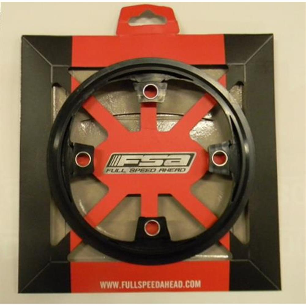 Protezione catena 4 fori 36TX104mm nera