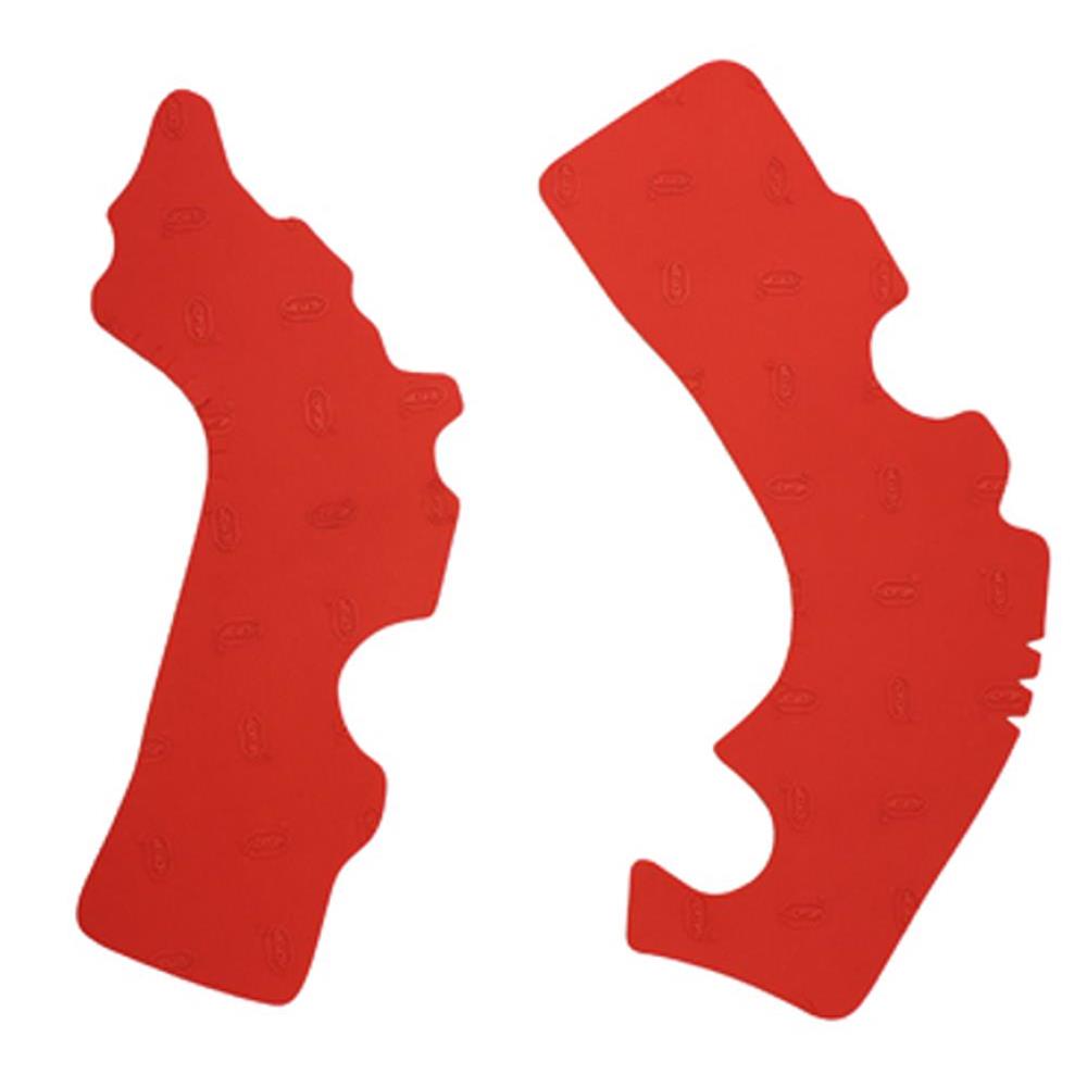 Protezioni telaio Vibram® Honda CRF250 09/13, CRF450 09/12 Rosso - 2pz