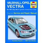 Manuale Auto, Opel Vectra Petrol & Diesel (Mar99-May02)
