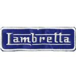 Cucisivo Lambretta Blu 127x40mm