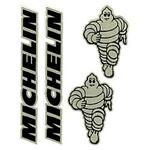 Adesivi pretagliati 120x100mm sponsor tecnici Michelin