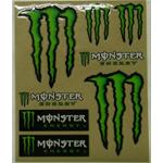 Plastickers Monster Energy 20x24cm, 8 pezzi