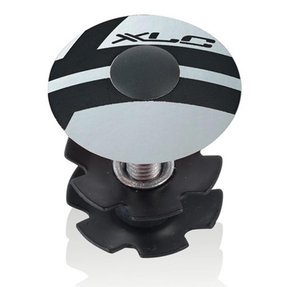 Tappo Serie Sterzo XLC alluminio 1" 1/8 (Ø25,4mm) Argento