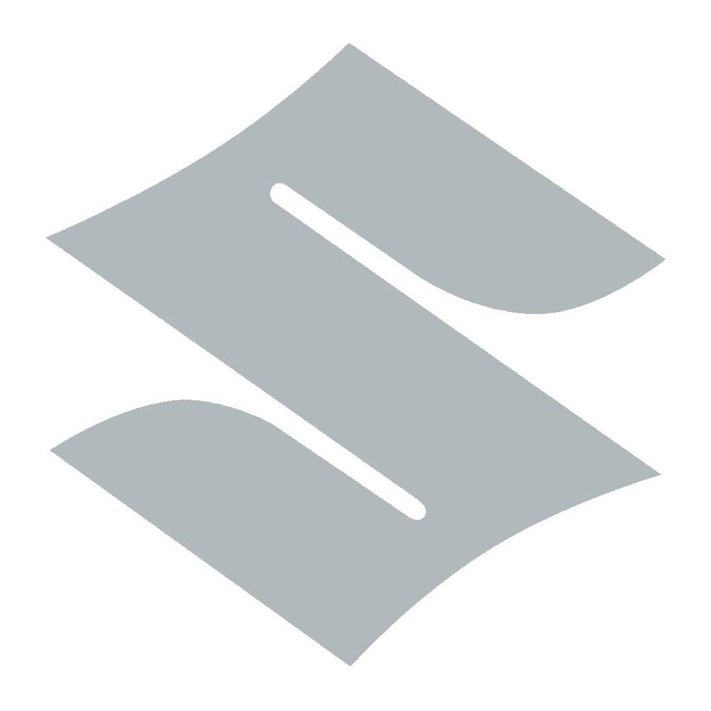 Adesivo Logo Suzuki 64 mm, Argento