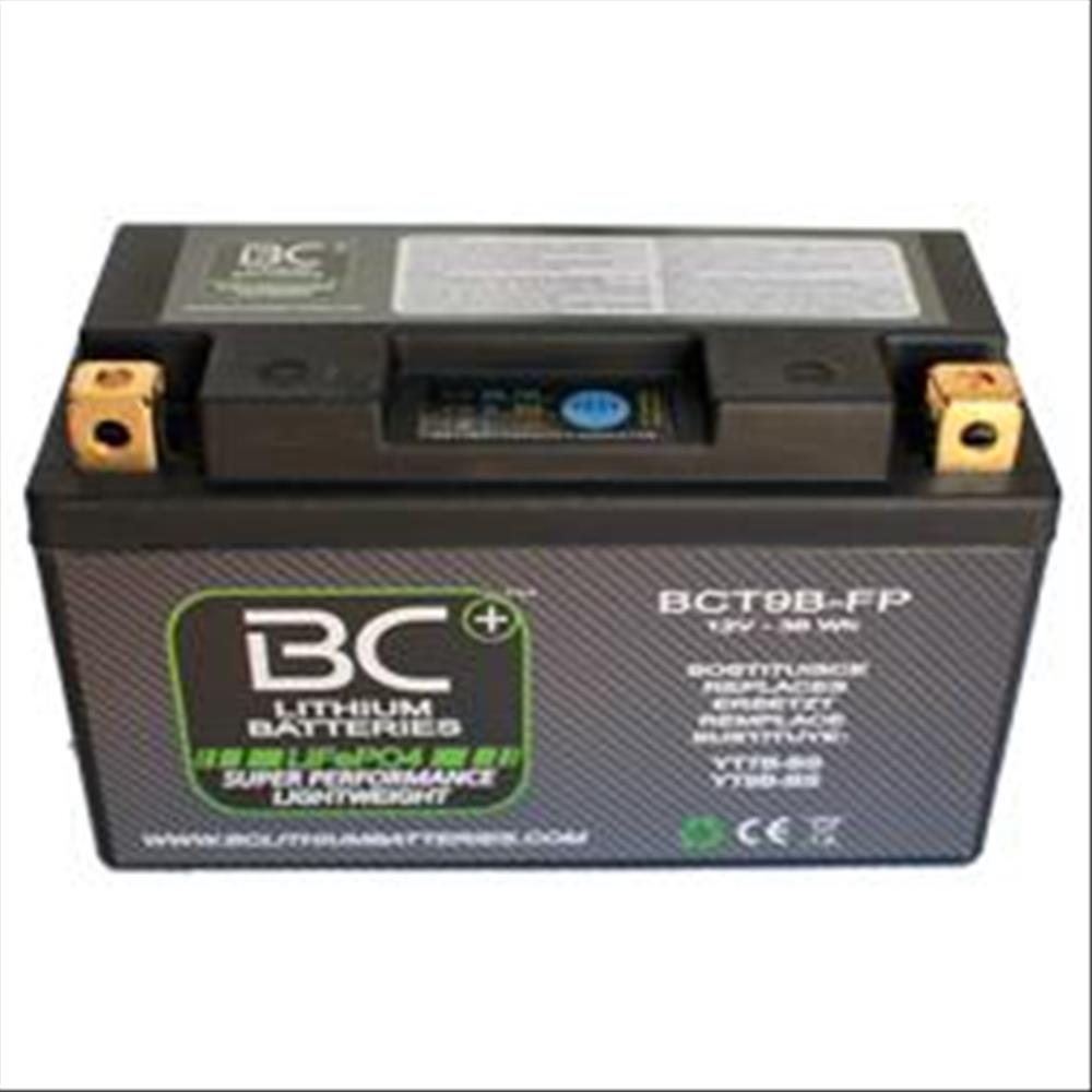 Batteria Moto Ioni di Litio BCT9B-FP 12V-8Ah, 150x65x92mm
