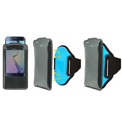 U-Run + U-Bike portasmartphone + attacco bici, Grigio