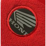 Polsino con logo Honda in tessuto elastico Rosso