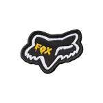 Patch Fox Volpe scritta FOX, 5,5x3,5 cm 1 pz.