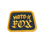 Patch Fox Moto-X Fox Grigio Giallo, 1 pz.