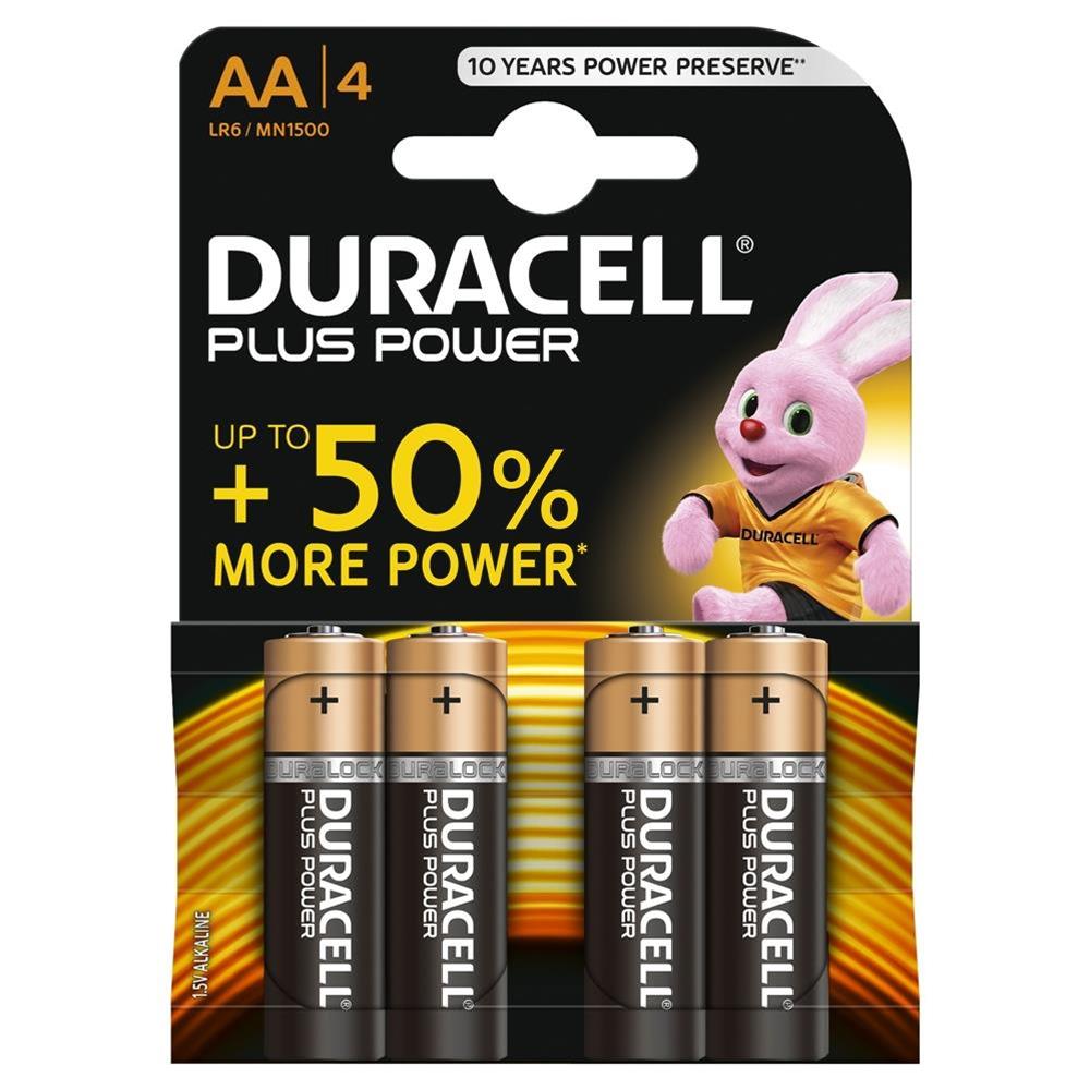 Batteria AA LR6 Super Alkaline 1,5V, 4pz.