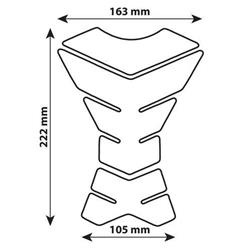 Protezione Serbatoio Pro-Tank X3, Nera