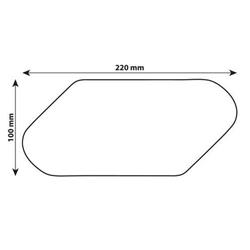 Protezioni Serbatoio Grip-Tank X1 - 2pz. Nero
