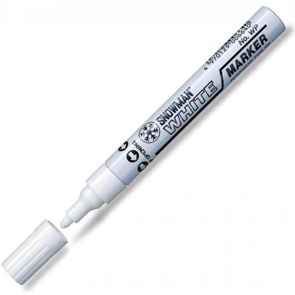 Pennarello Smalto Paint Marker, Bianco