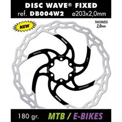 Disco freno Wave® 6 Bolts  Ø203mm x 2mm