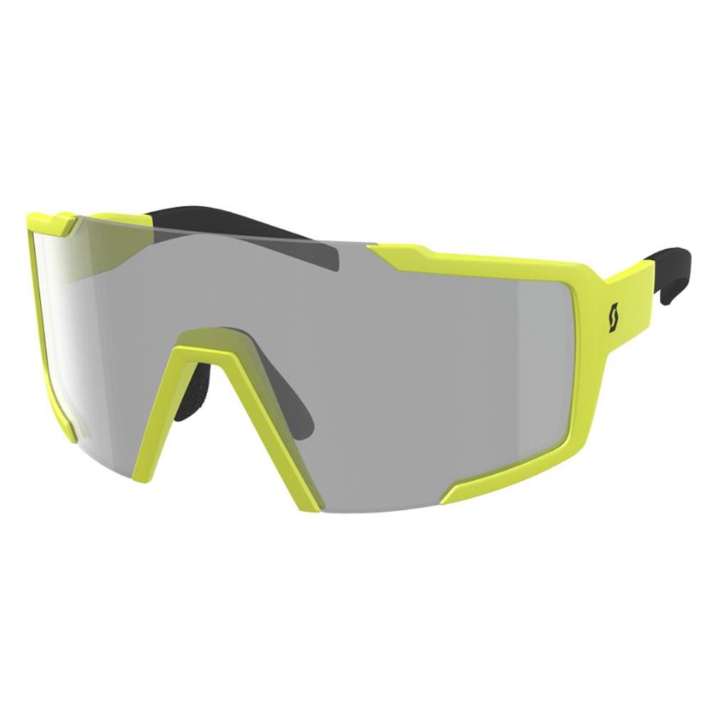 Occhiali Scott Sunglasses Shield LS Yellow Matt Grey light sensitive