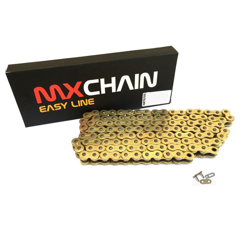 Catena Mx Chain 520 Cross economica senza O-Ring 120 maglie Oro