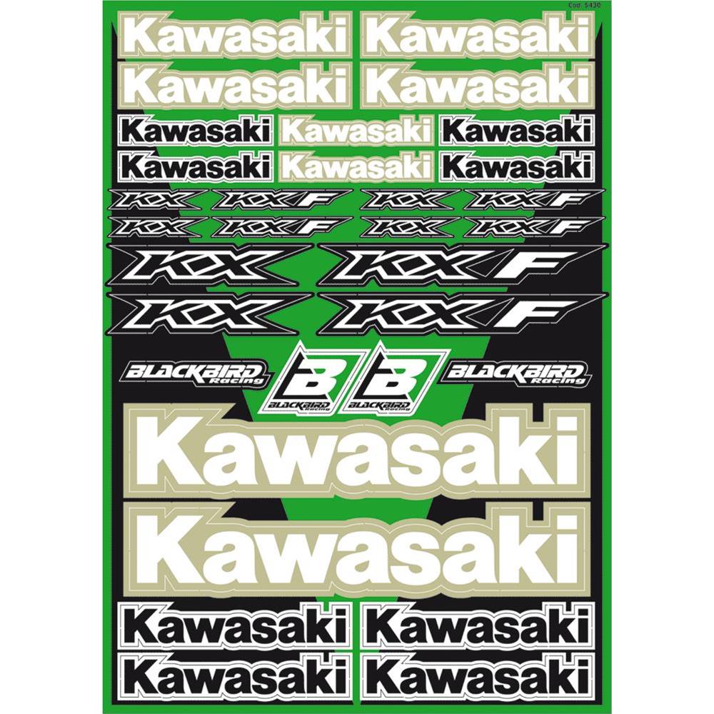 Set adesivi universali Kawasaki Blackbird