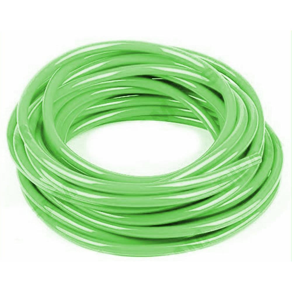 Tubo in Silicone Ø6mm - 50 cm Verde