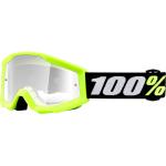 Occhiali MX 100% Strata Junior Yellow lente trasparente