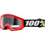 Occhiali MX 100% Strata Mini Red lente trasparente