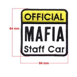 Cucisivo Official Mafia 64x64mm
