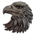 Emblema in Poliresina Acquila 3"x3 3/4" (7.5x9.5 cm)