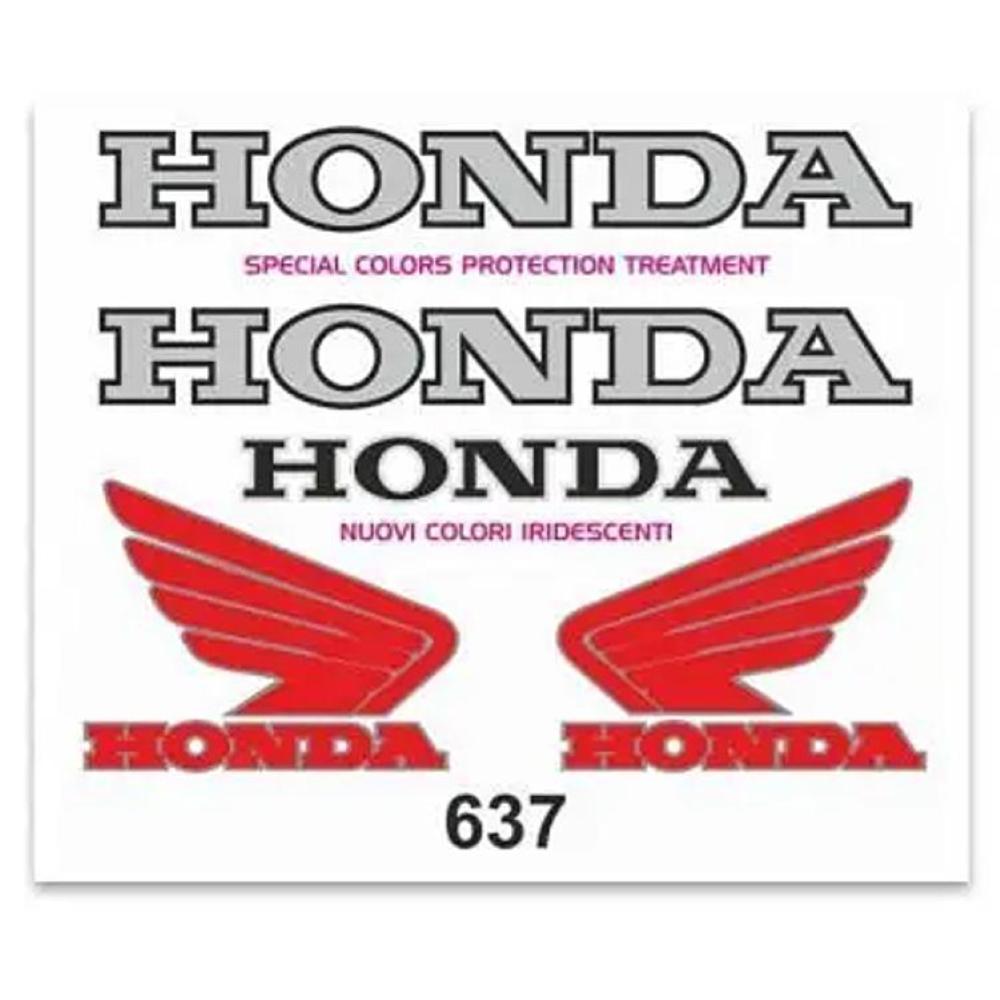 Adesivo 100x120mm, Honda