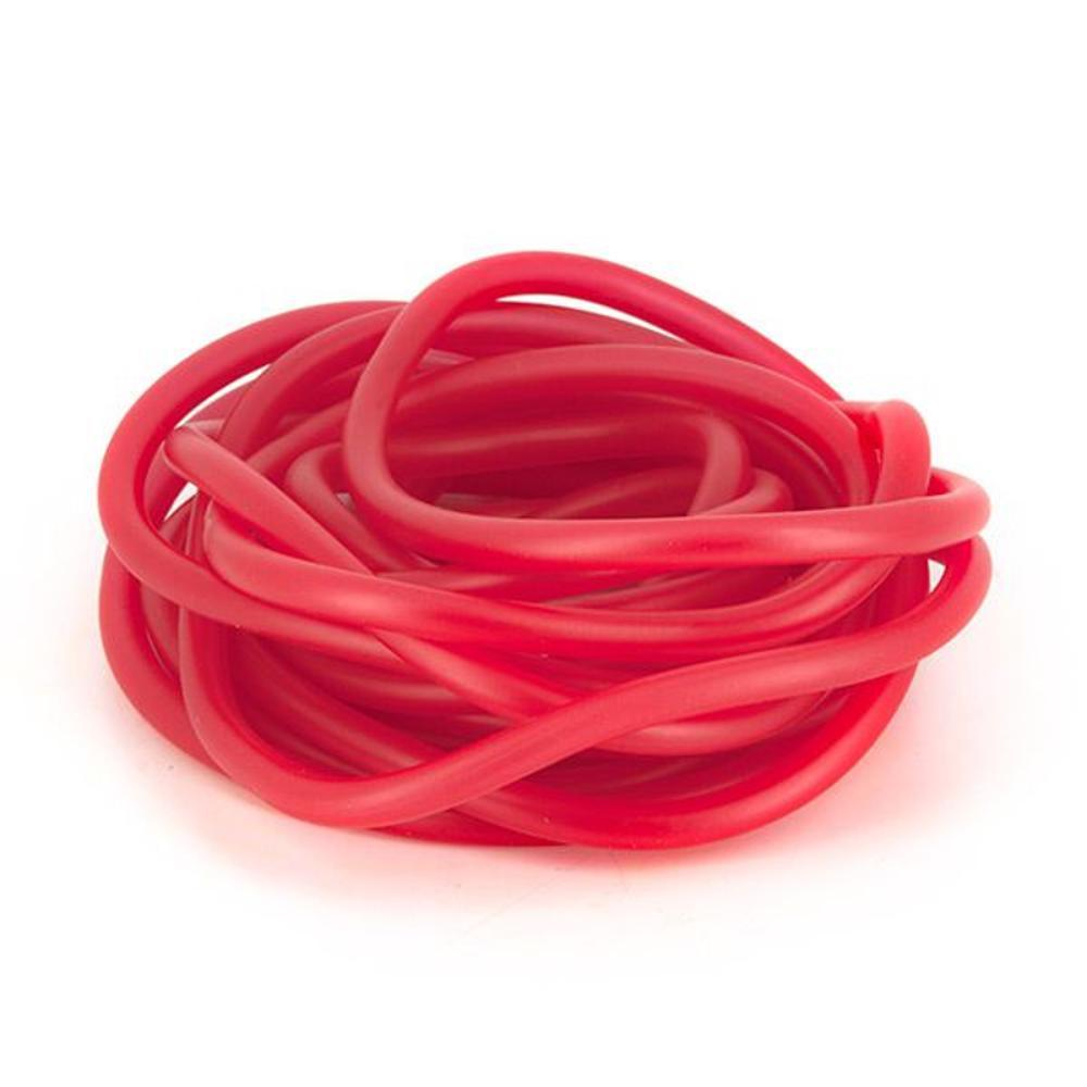 Tubo in Silicone Ø6mm - 50 cm Rosso