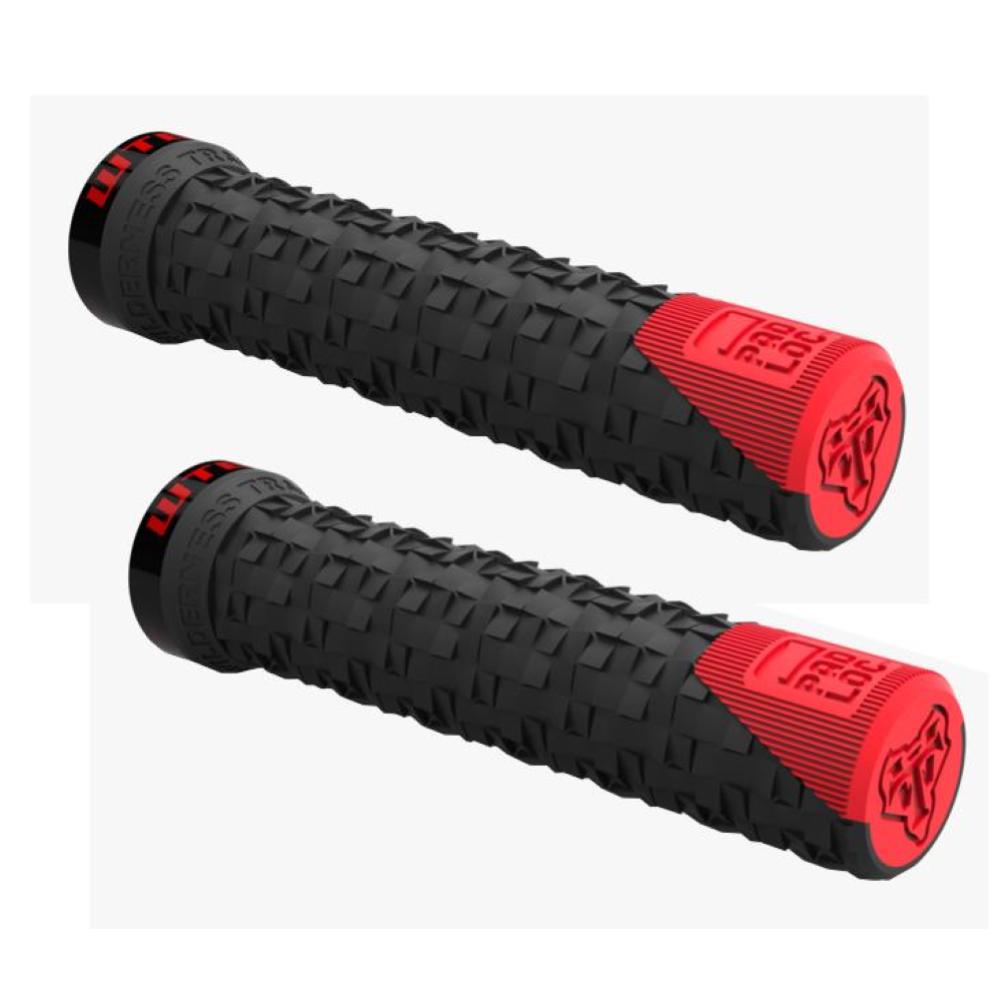 Manopole bici Ø22 WTB Thinline Padloc Nero,Rosso 132x28mm