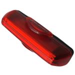 Fanalino posteriore a led rosso ricaricabile USB 16 led COB
