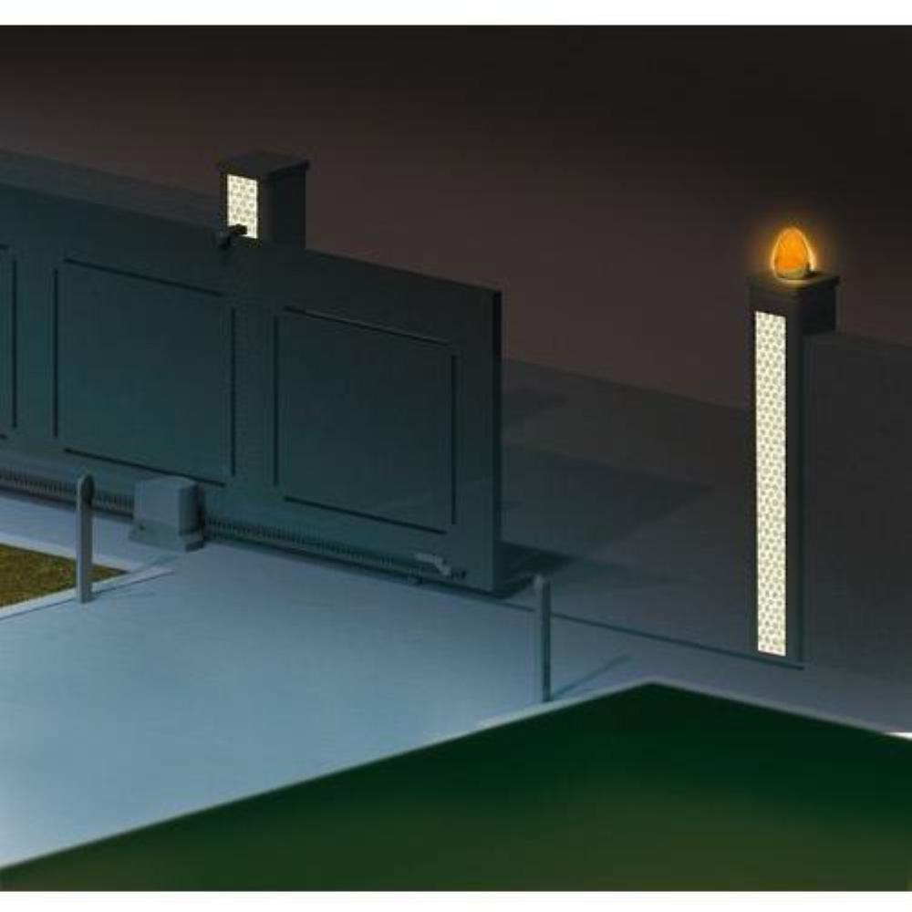 Nastro adesivo riflettente multiuso 5x100cm, Bianco