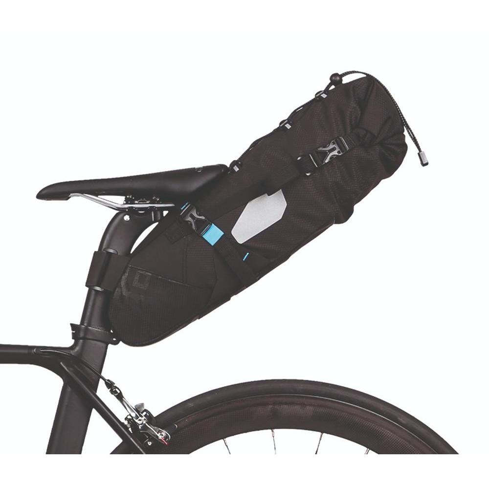 Borsa bici posteriore da bikepacking (52x16x12cm)