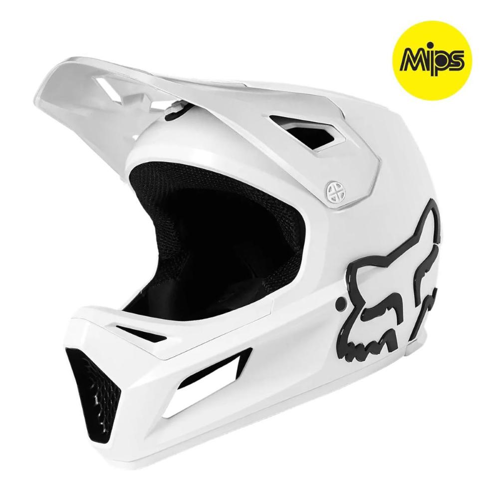 Casco Bici Fox Rampage Helmet, CE/CPSC - White