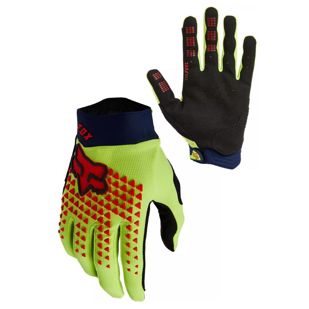 Guanti MX/MTB Fox Defend Fluorescent Yellow