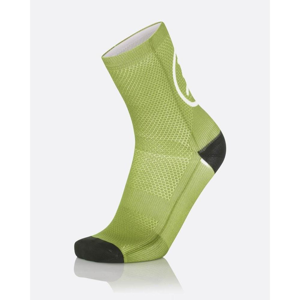 Calze MB Wear Fun Smile Verde, S/M (36/40)