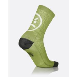 Calze MB Wear Fun Smile Verde, S/M (36/40)