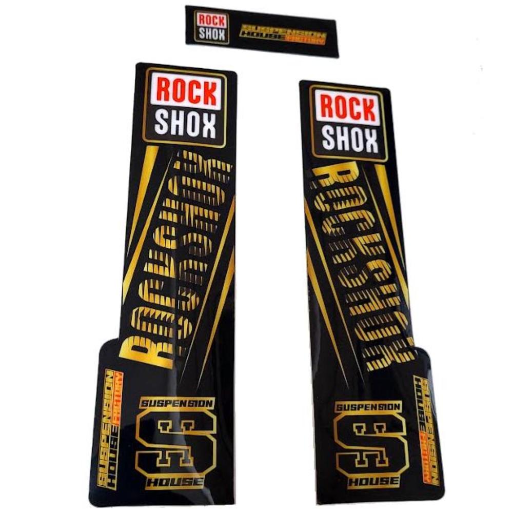 Adesivi per forcella - ROCKSHOX Gold