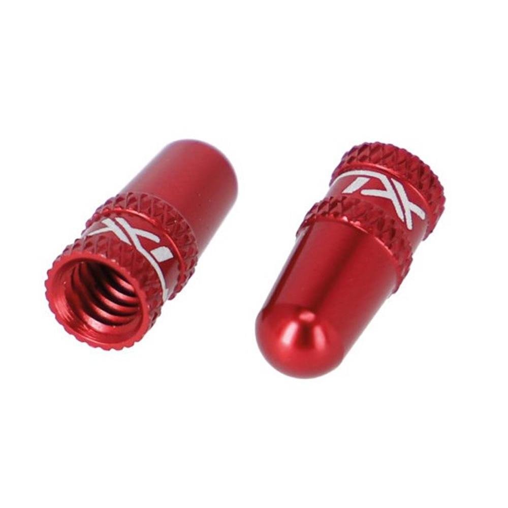 Tappi valvola Presta  (2pz.) Rosso